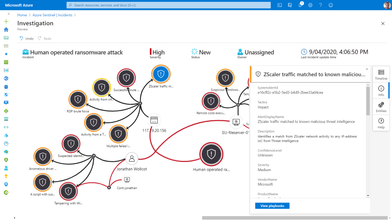 Azure Sentinel - XDR Capabilities