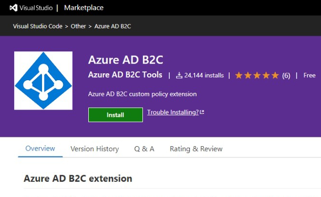 The Azure AD B2C Extension For VS Code | Folio1